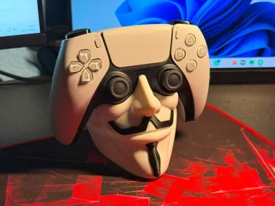 Anonymous | Guy Fawkes PS5 Controller Stand