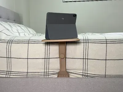 Floating Bedside Table – Under Mattress Mount